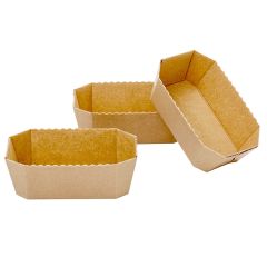 Moldes de papel grueso para pan 15,3 x 8,8 cm (300 gr) (5) - Decora