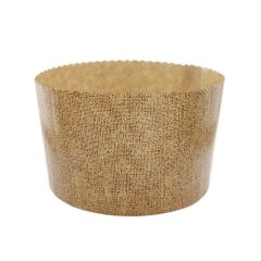 Moldes de papel fino para panettone 13,5 x 9,7 cm (500 g) (5) - Ibili