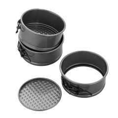 Moldes redondos desmontables 9,5 cm (3) - Wilton