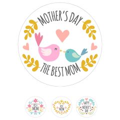 Papel de azúcar de Mother´s Day - 20 cm - María Lunarillos