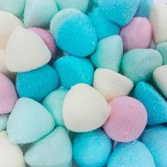 Nubes de azúcar fresones de colores (125 uds) - Sin gluten - Fini