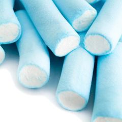 Nubes de azúcar lisas azules y blancas (125 uds) - Sin gluten - Fini