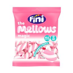 Nubes de azúcar rellenas de fresa Magic 80 g - Sin gluten - Fini