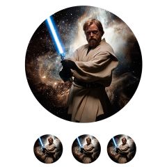 Oblea de Obi-Wan Kenobi - 20 cm - María Lunarillos