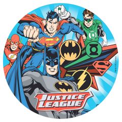 Oblea Justice League Liga de la justicia - Sin gluten - Dekora