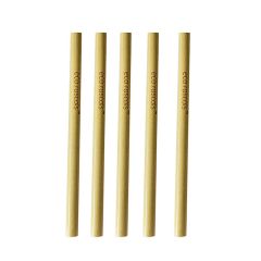 Pajitas reutilizables (5) - Madera de Bambú - Eco Rascals