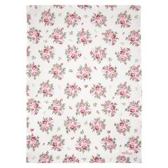 Paño de algodón grande para cocina Charline White 70 x 50 cm - GreenGate