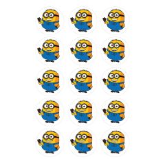 Oblea Minion 5 cm (15) - María Lunarillos
