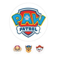 Papel de azúcar Patrulla Canina 20 cm - María Lunarillos