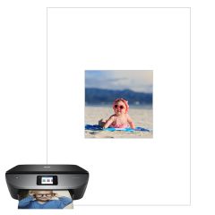 Papel de arroz fino - Cuadrado de 10 cm - Impresión personalizada