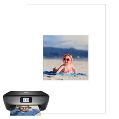 Papel de arroz fino - Cuadrado de 12 cm - Impresión personalizada