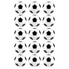 Oblea Balón de Fútbol o Pelota 5 cm (15) - María Lunarillos