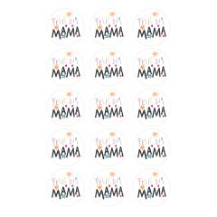 Oblea Feliz día Mamá 5 cm (15) - María Lunarillos