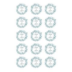 Papel de oblea - Nombres nº 5 - Impresión personalizada