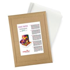 Papel de fibra vegetal (25 hojas) - Sin gluten - Saracino
