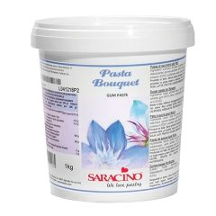 Pasta de goma blanca 1 kg - Sin gluten - Saracino