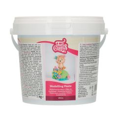 Pasta de modelado blanca 1 kg - Sin gluten - Funcakes