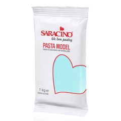 Pasta para modelar azul bebé 1 kg - Sin gluten - Saracino