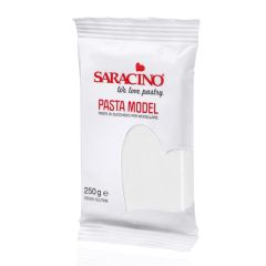 Pasta para modelar blanca 250 g - Sin gluten - Saracino