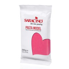 Pasta para modelar fucsia 250 g - Sin gluten - Saracino
