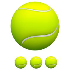 Oblea de Pelota de Tenis - 20 cm - María Lunarillos