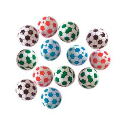 Pelotas de fútbol bolas de chocolate rellenas de crema (1 kg) - Laica
