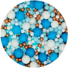 Perlas de azúcar Blue Celebration 80 g - Funcakes