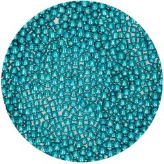Perlas azules metalizadas 80 g - Funcakes