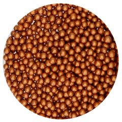 Perlas grandes bronce 60 g - Funcakes