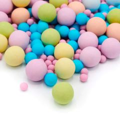 Perlas de chocolate Bubble Gum Choco Crunch XXL 160 g - Happy Sprinkles