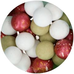 Perlas de chocolate Cozy Christmas Navidad 100 g - Wilton