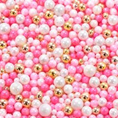 Perlas de azúcar Pink Glam Mix 90 g - Azucren