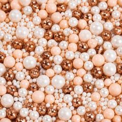 Perlas de azúcar Rose Gold Mix 90 g - Azucren