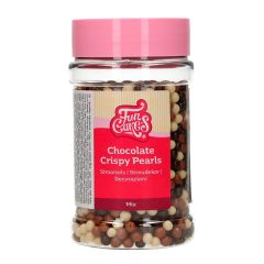 Perlas de chocolate crispy crujientes 155 g - Funcakes