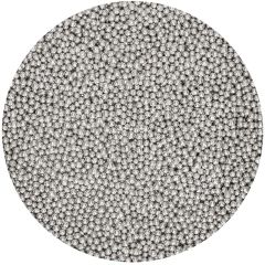 Perlas mini plateadas 80 g - Funcakes