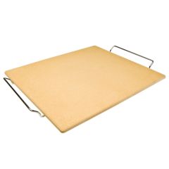 Piedra para pan y pizza con soporte rectangular - Ibili