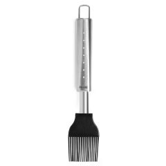 Pincel de silicona con mango de acero inoxidable 20 cm - Ibili
