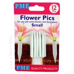Pinchos portaflores pequeños (12) - PME