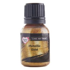 Pintura comestible metalizada dorado - Rainbow Dust
