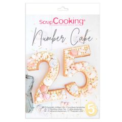 Plantillas de plástico para tartas números (9) - ScrapCooking