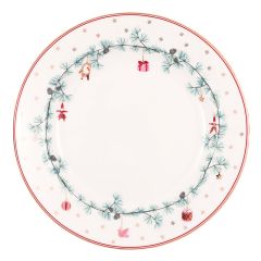 Plato de cerámica para postre Juana White 20,5 cm - GreenGate