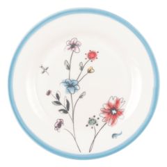 Plato de cerámica para postre Venissa White 20,5 cm - GreenGate