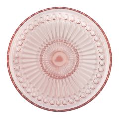 Plato de cristal para postre Alice Pale Pink 18,5 cm - GreenGate