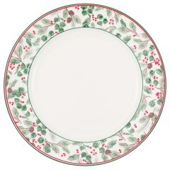 Plato de cerámica grande Merle White 25,5 cm - GreenGate