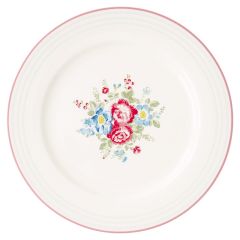 Plato de cerámica grande Henrietta White 25 cm - GreenGate