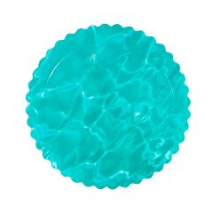 Plato redondo ondulado agua 20 cm