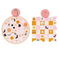 Platos de papel Icon Halloween 26 cm (8) - Meri Meri + REGALO servilletas