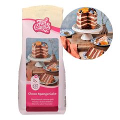 Preparado para bizcocho de chocolate 1 kg - Funcakes