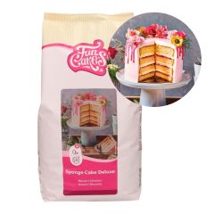 Preparado para bizcocho Deluxe 4 kg - Funcakes