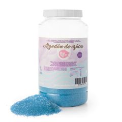Preparado en polvo para algodón de azúcar azul sabor arándanos 1 kg - Sin gluten - Pastkolor